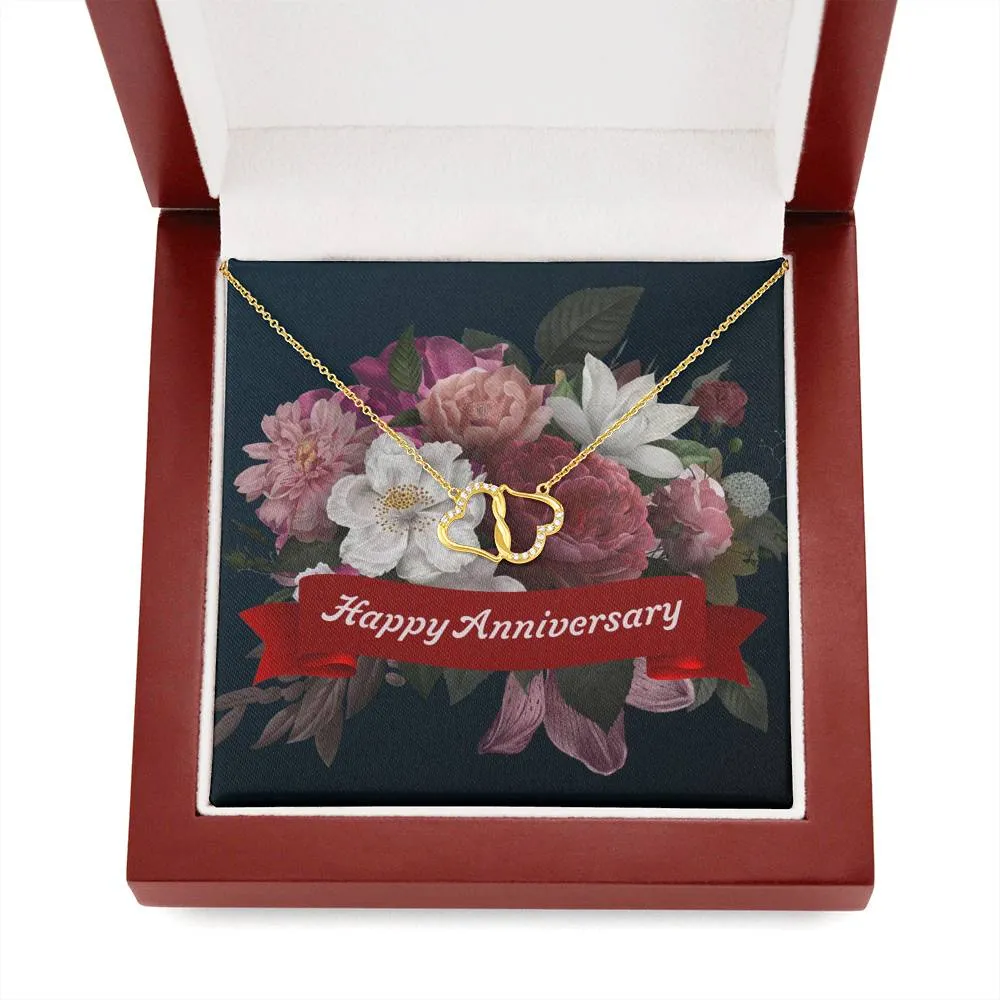 Everlasting Love Gold Anniversary Necklace