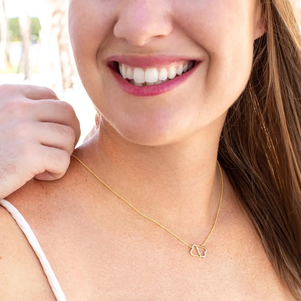 Everlasting Love Gold Anniversary Necklace