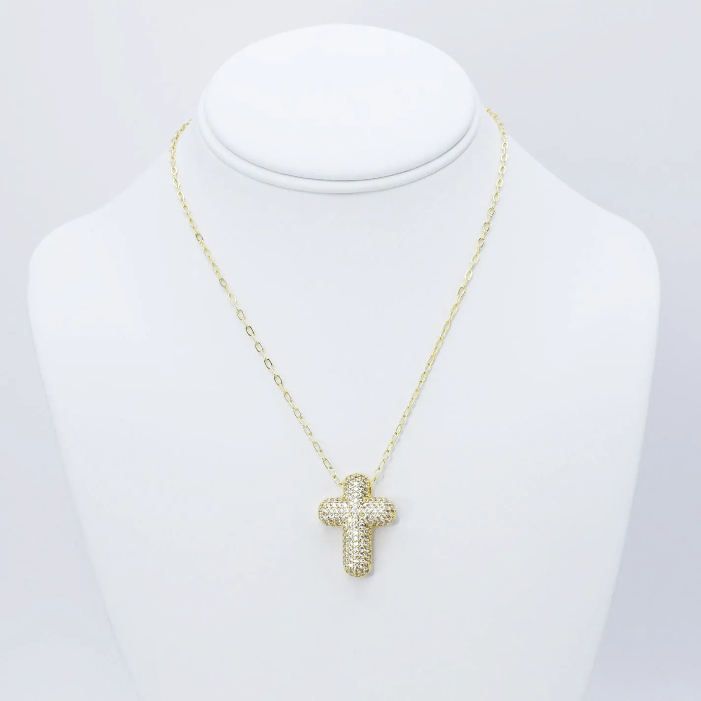 Faithful Glow Gold Necklace