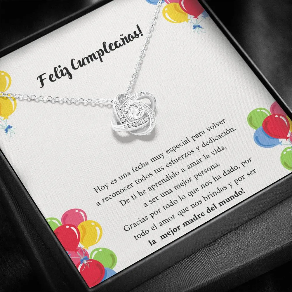 Feliz cumpleaños madre - De ti he aprendido a amar la vida