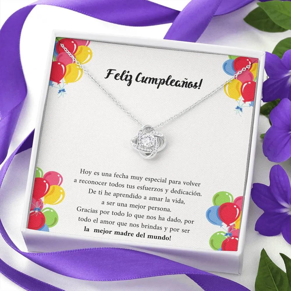 Feliz cumpleaños madre - De ti he aprendido a amar la vida