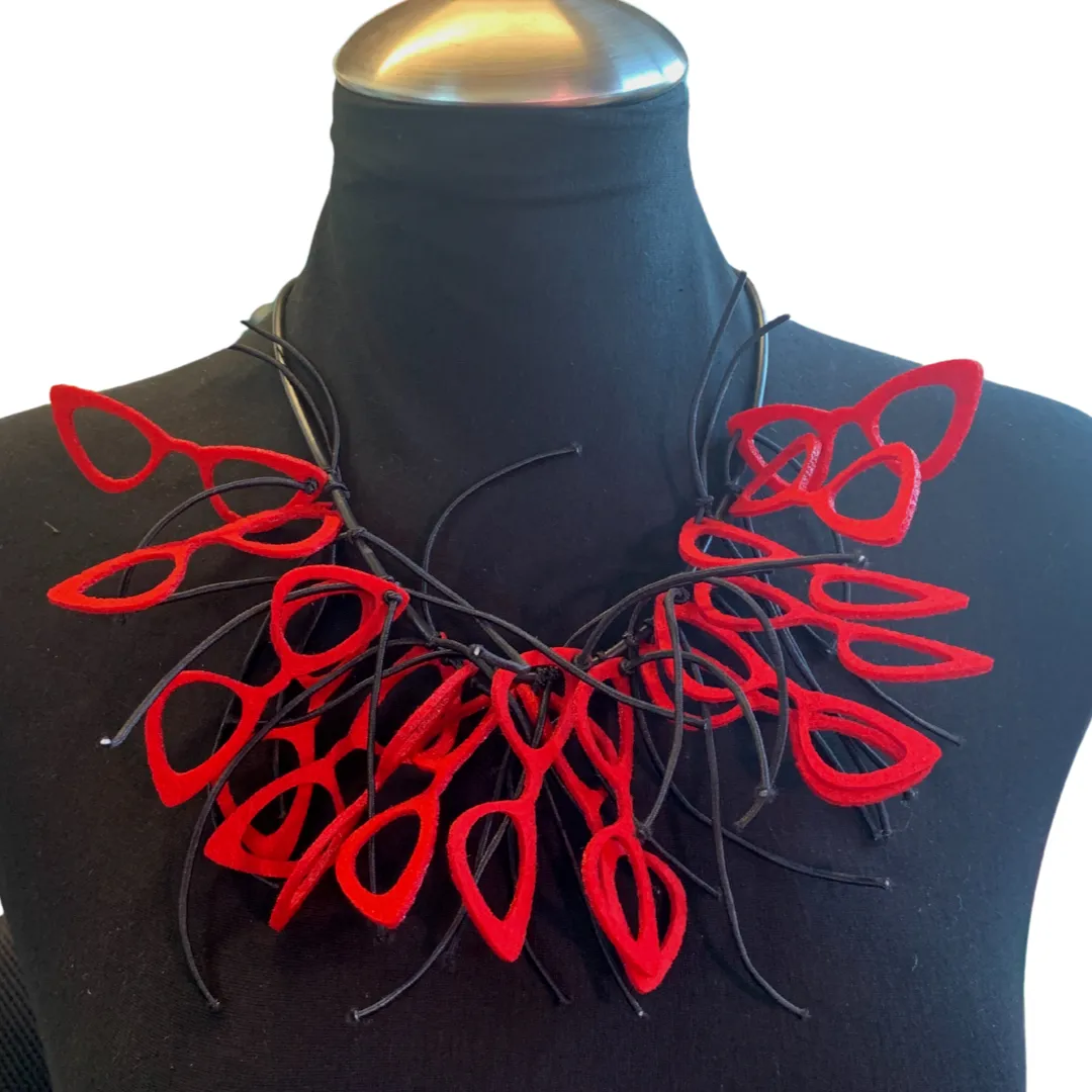Felt Frames (Eyewear) Necklace