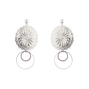 FULL MOON RELIC EARRINGS