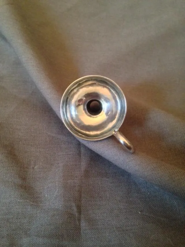 Funnel and Pendant Sterling Silver Vintage
