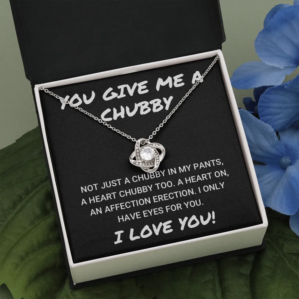 Funny Valentine's Day Forever Love Necklace