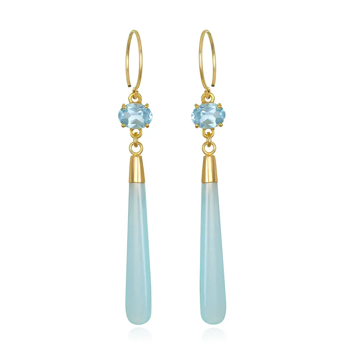 Gem Drop Earrings