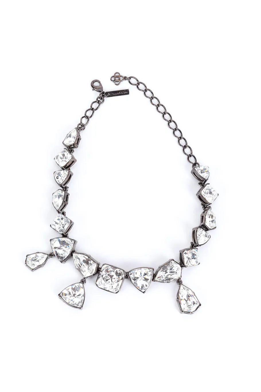 Geo Chunky Crystal Collar Necklace