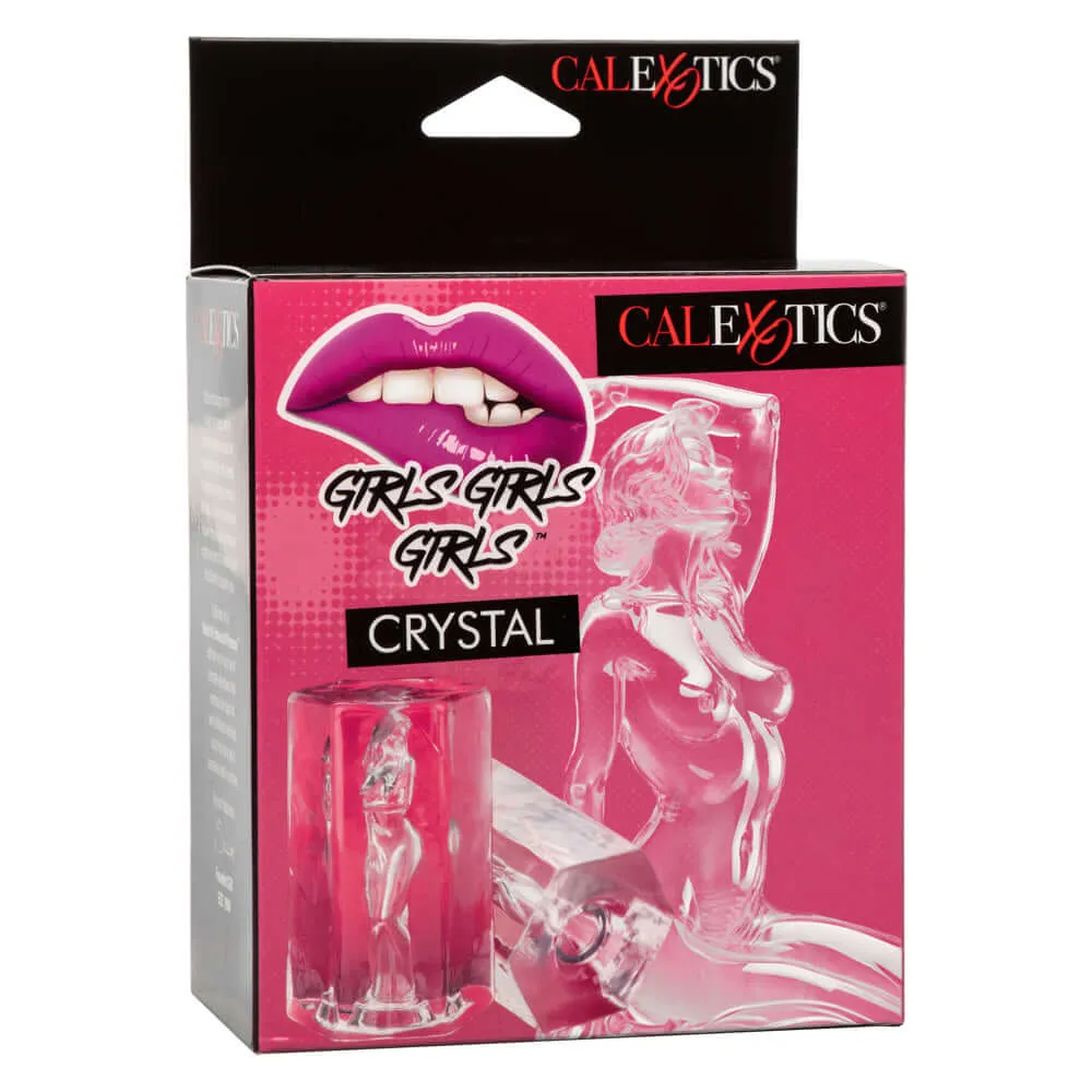 Girls Girls Girls - Crystal Masturbator - Clear