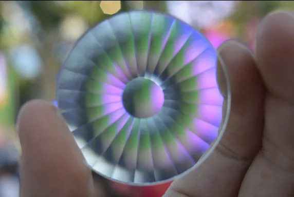 Giveaway! - 50mm - Rainbow & Clear