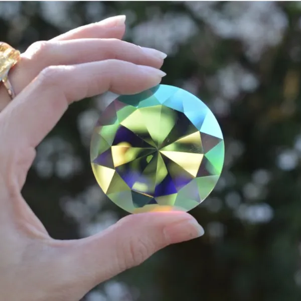 Giveaway! - 50mm - Rainbow & Clear