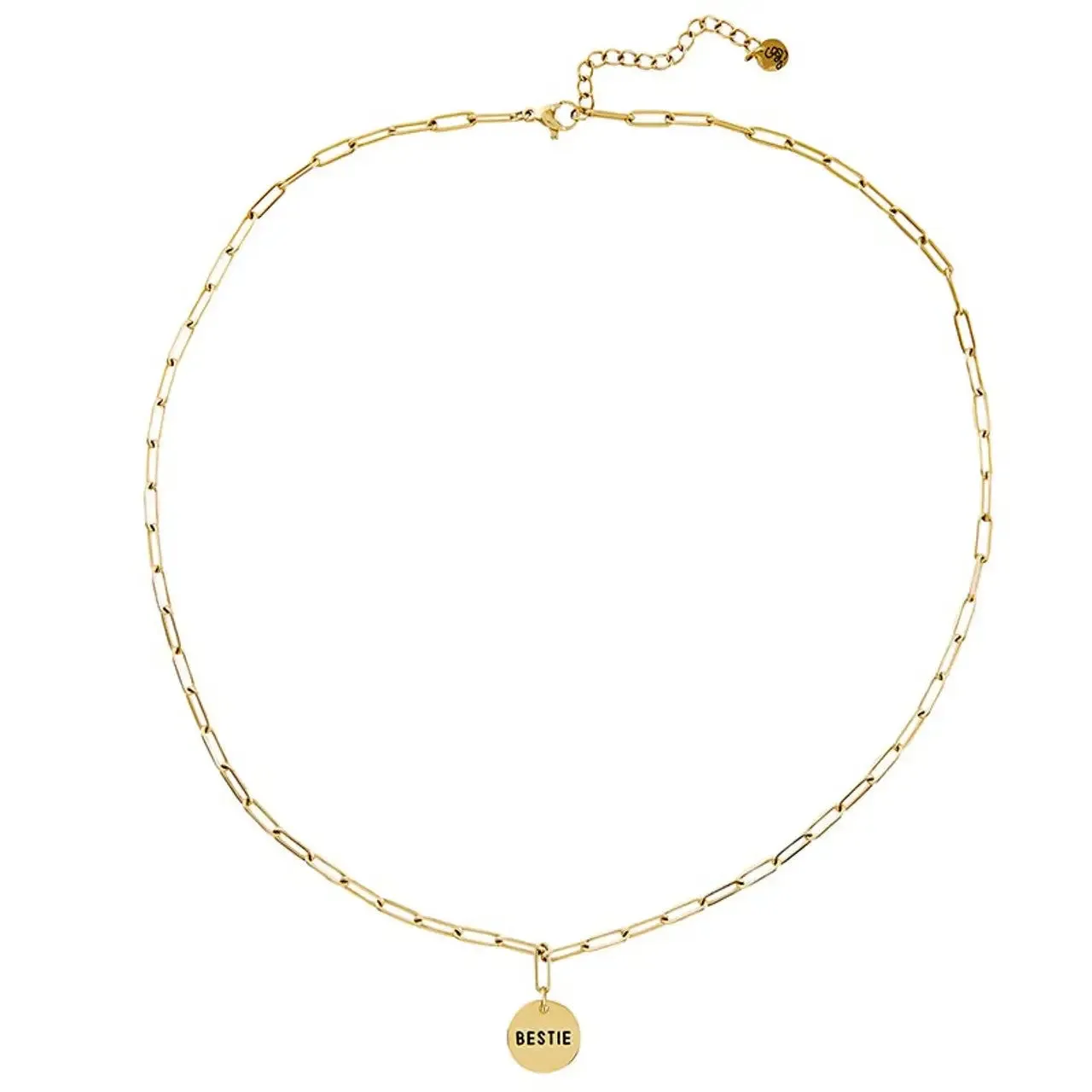 GOLD CHAIN BESTIE NECKLACE