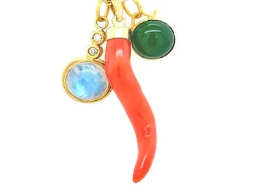 Green Agate Pendant