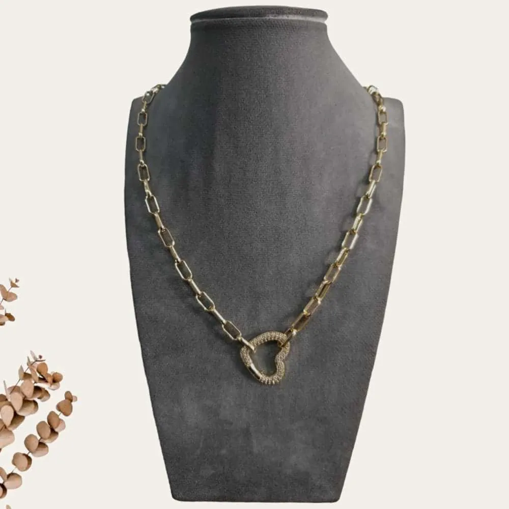 Heart Lock Necklace