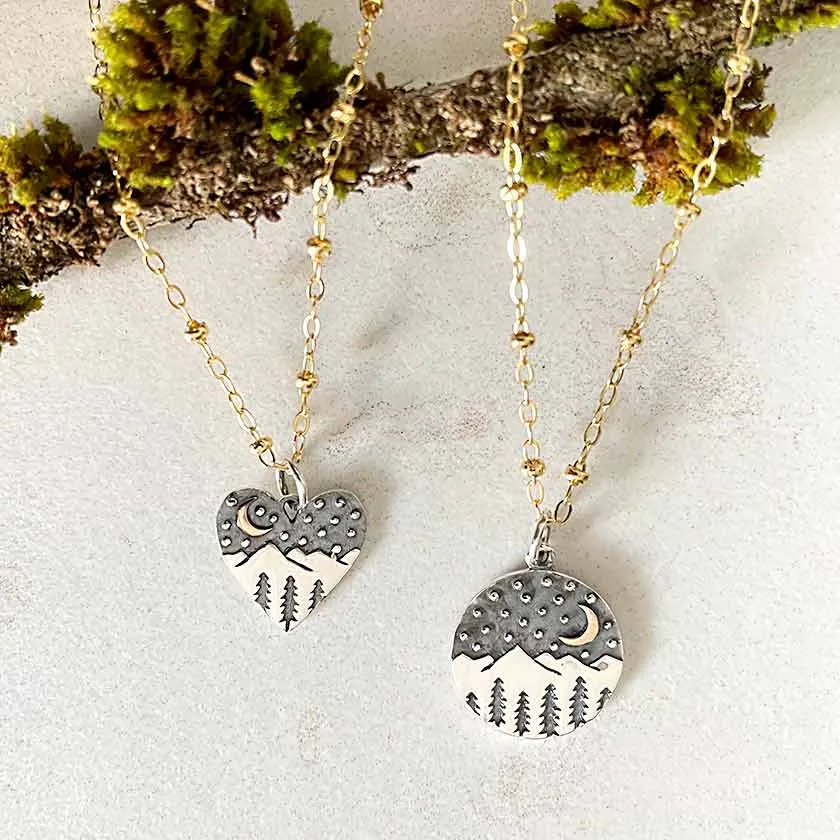 Heart Mountain Necklace