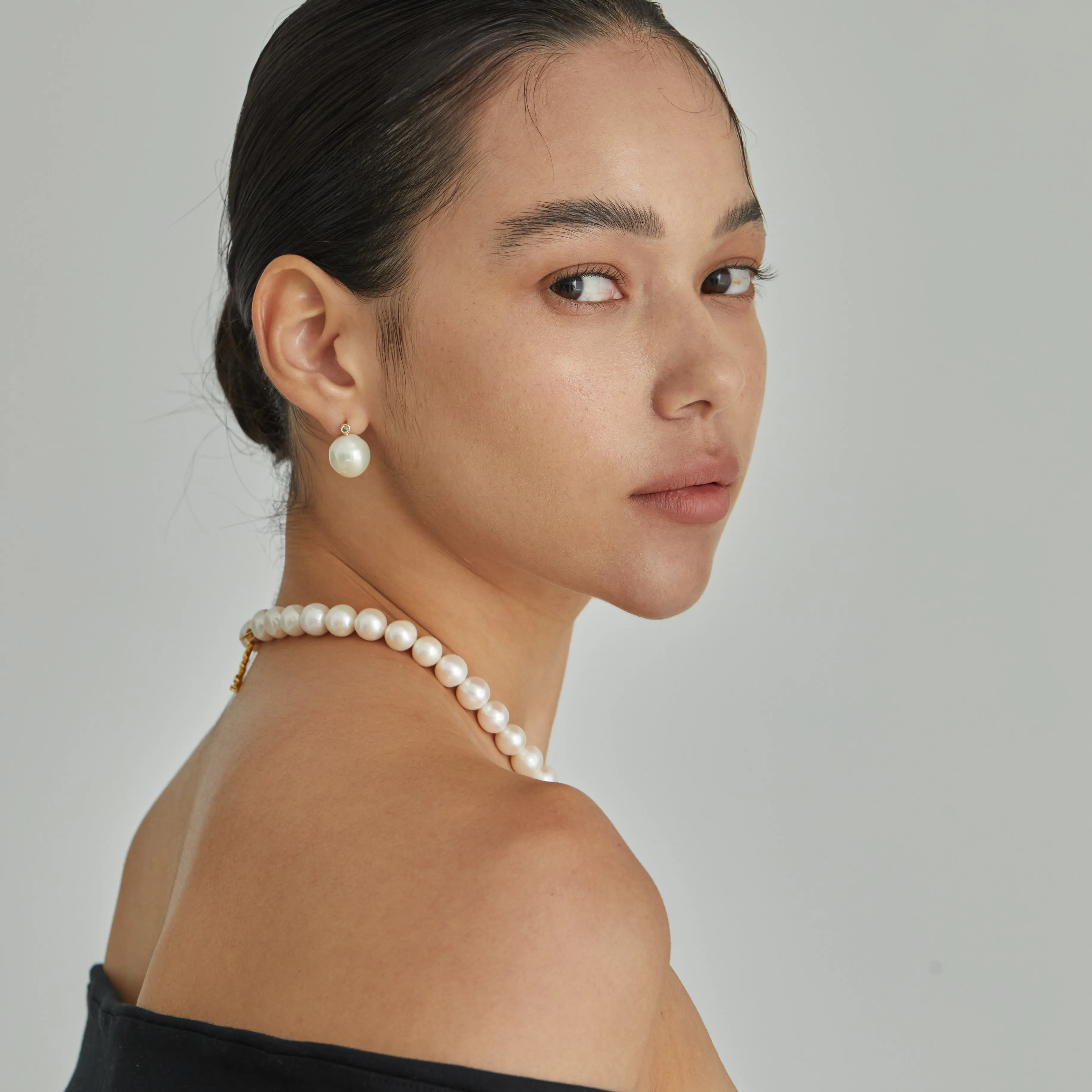 Heart Pearly Necklace