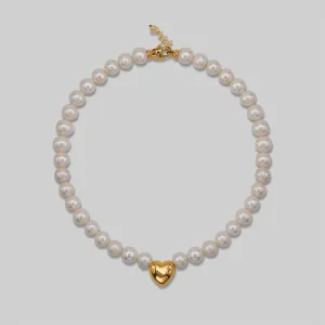 Heart Pearly Necklace