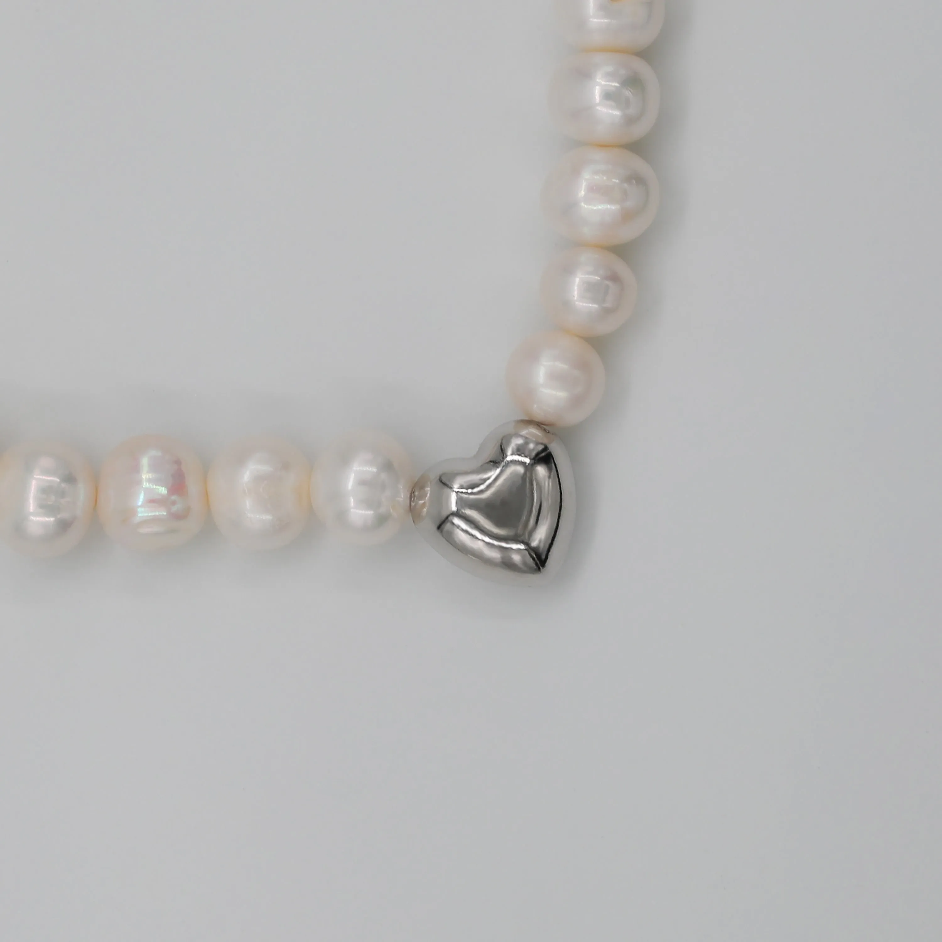 Heart Pearly Necklace