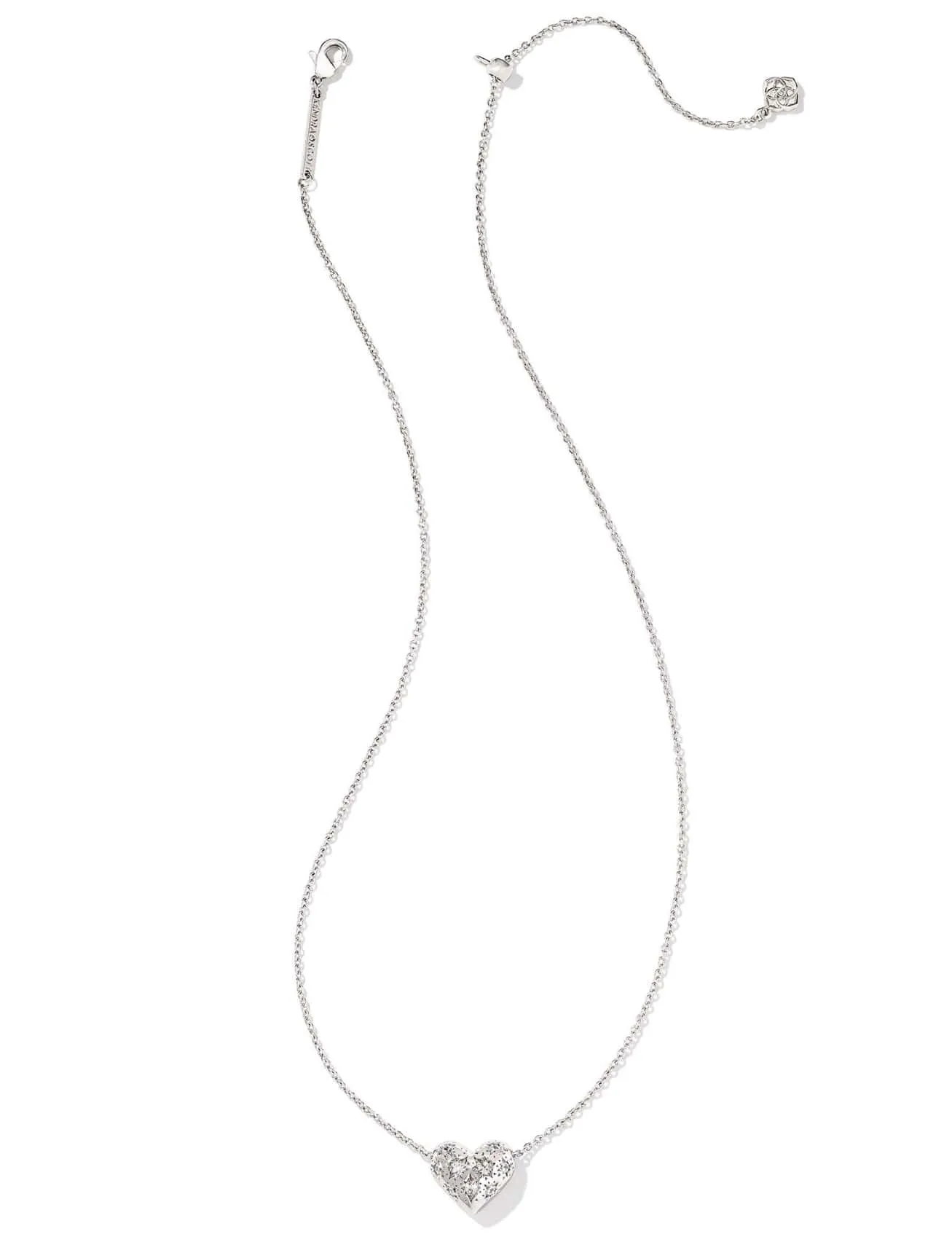 Holland Heart Necklace - Silver