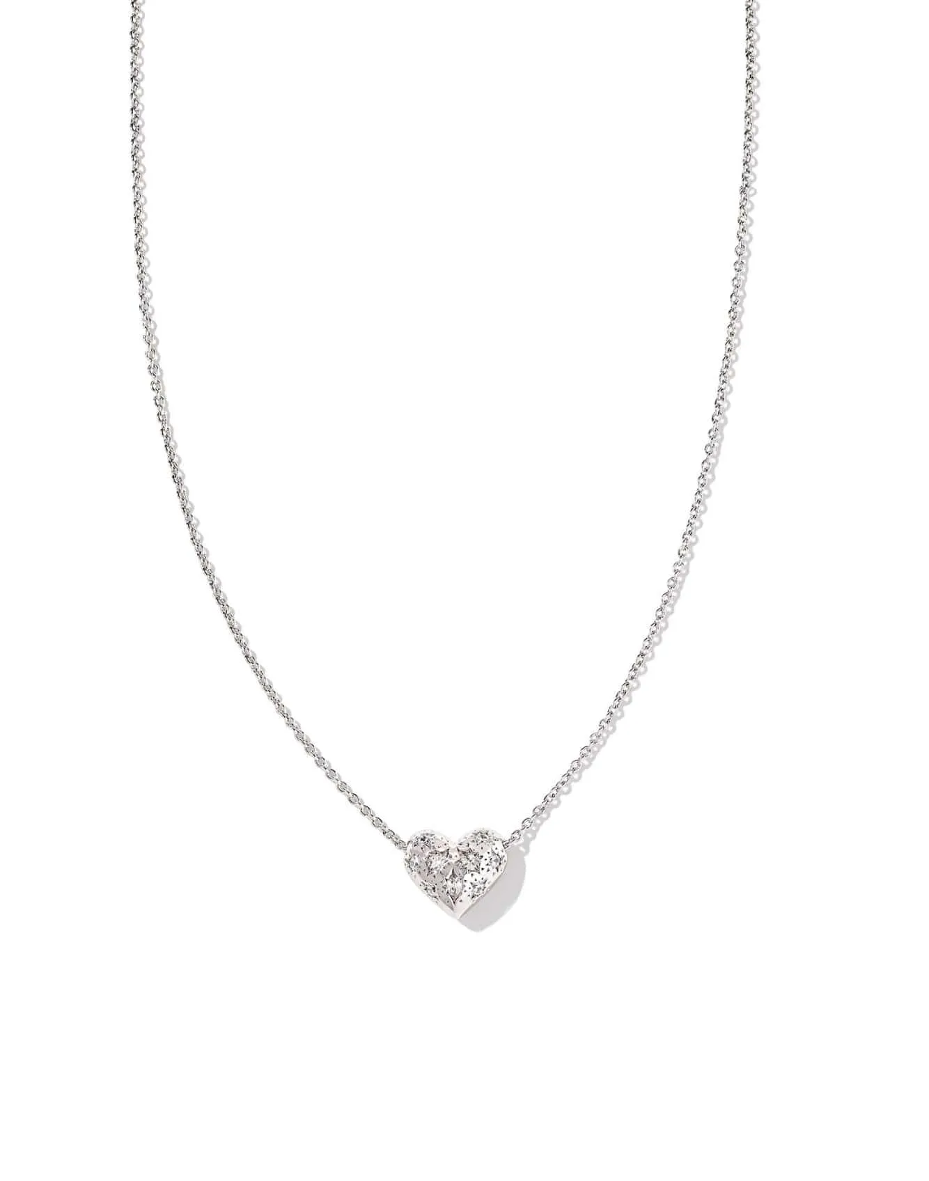 Holland Heart Necklace - Silver