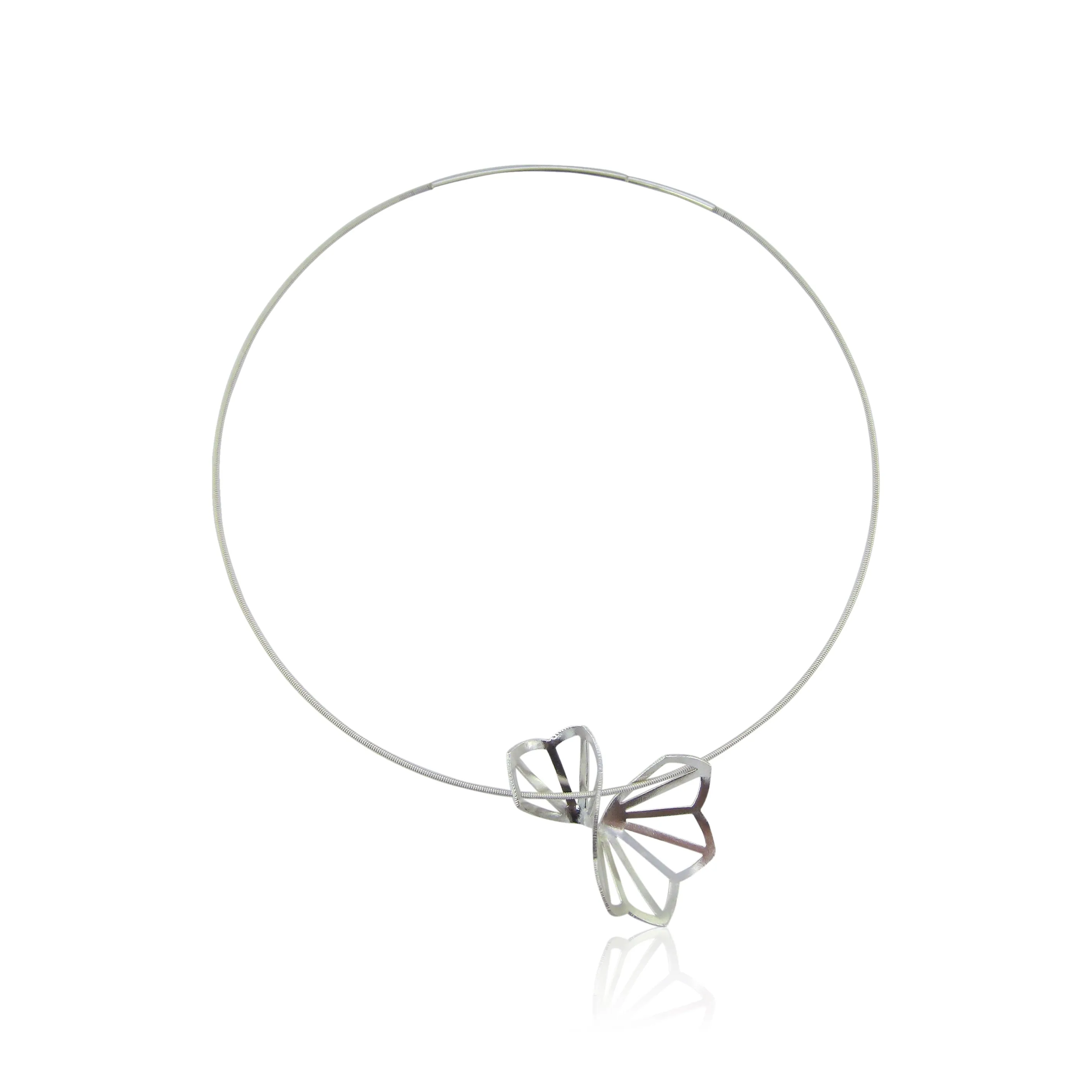hyacinth fold necklace