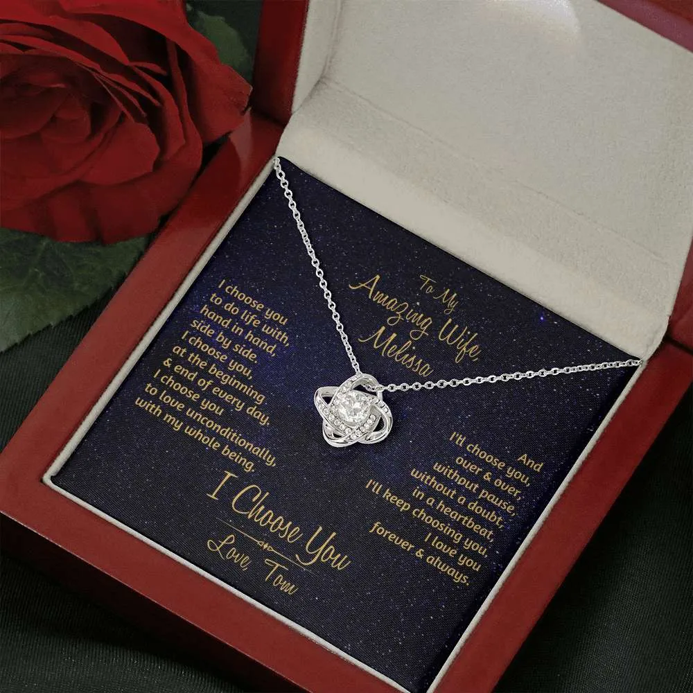 I choose you personalized LK