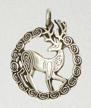 Irish Stag Necklace