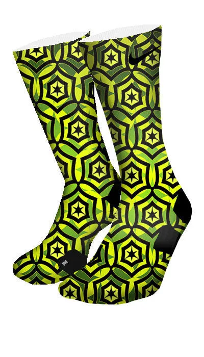 Jade Cascade Custom Elite Socks