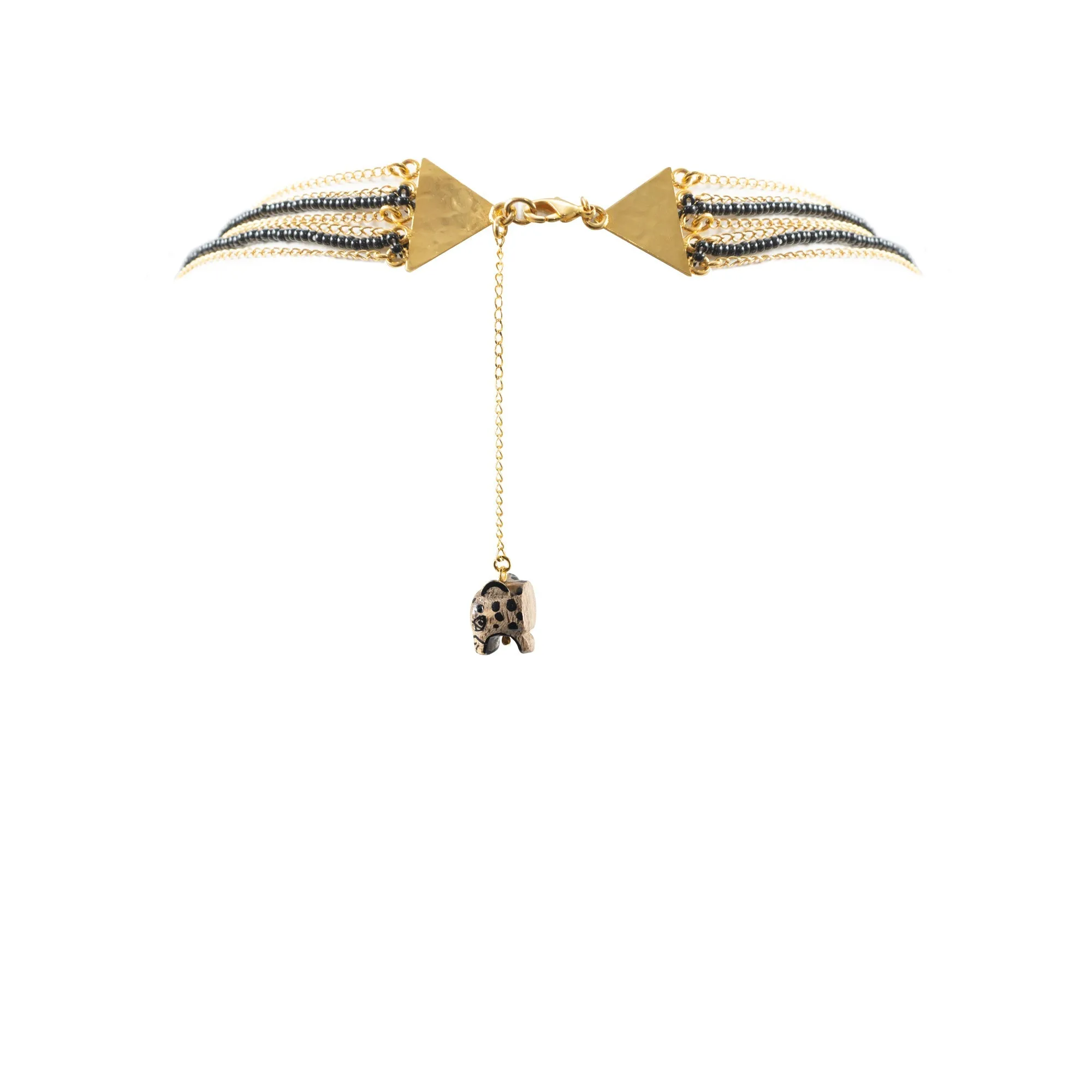 Jaguar waterfall necklace