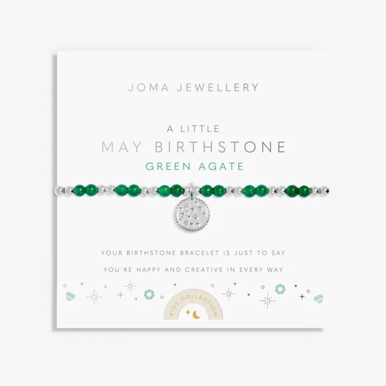 Joma Childen's Birthstone A Little May Bracelet
