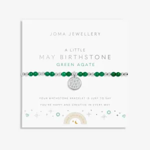 Joma Childen's Birthstone A Little May Bracelet