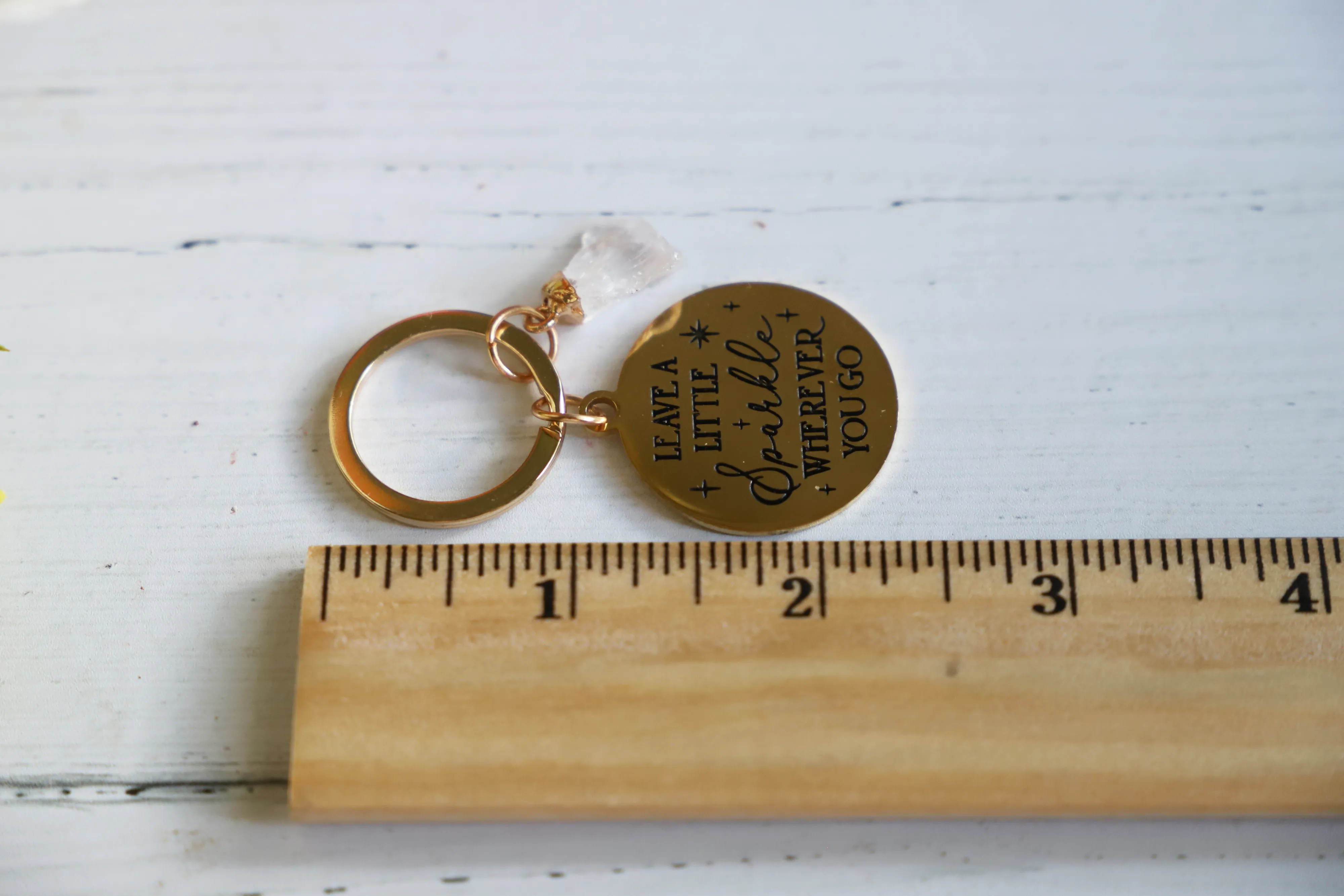 Leave a Little Sparkle Keychain