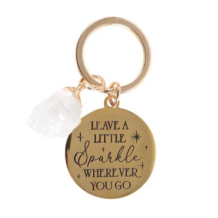 Leave a Little Sparkle Keychain