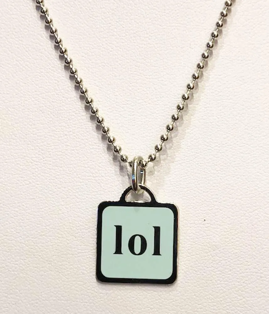 LOL Pendant Necklace