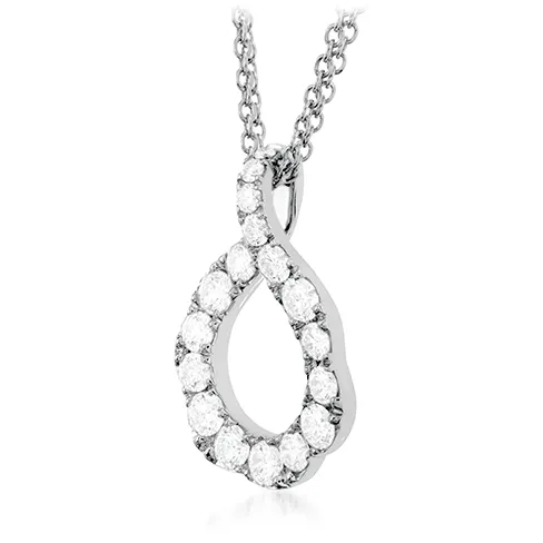 Lorelei Crescent Diamond Pendant 1.0ctw