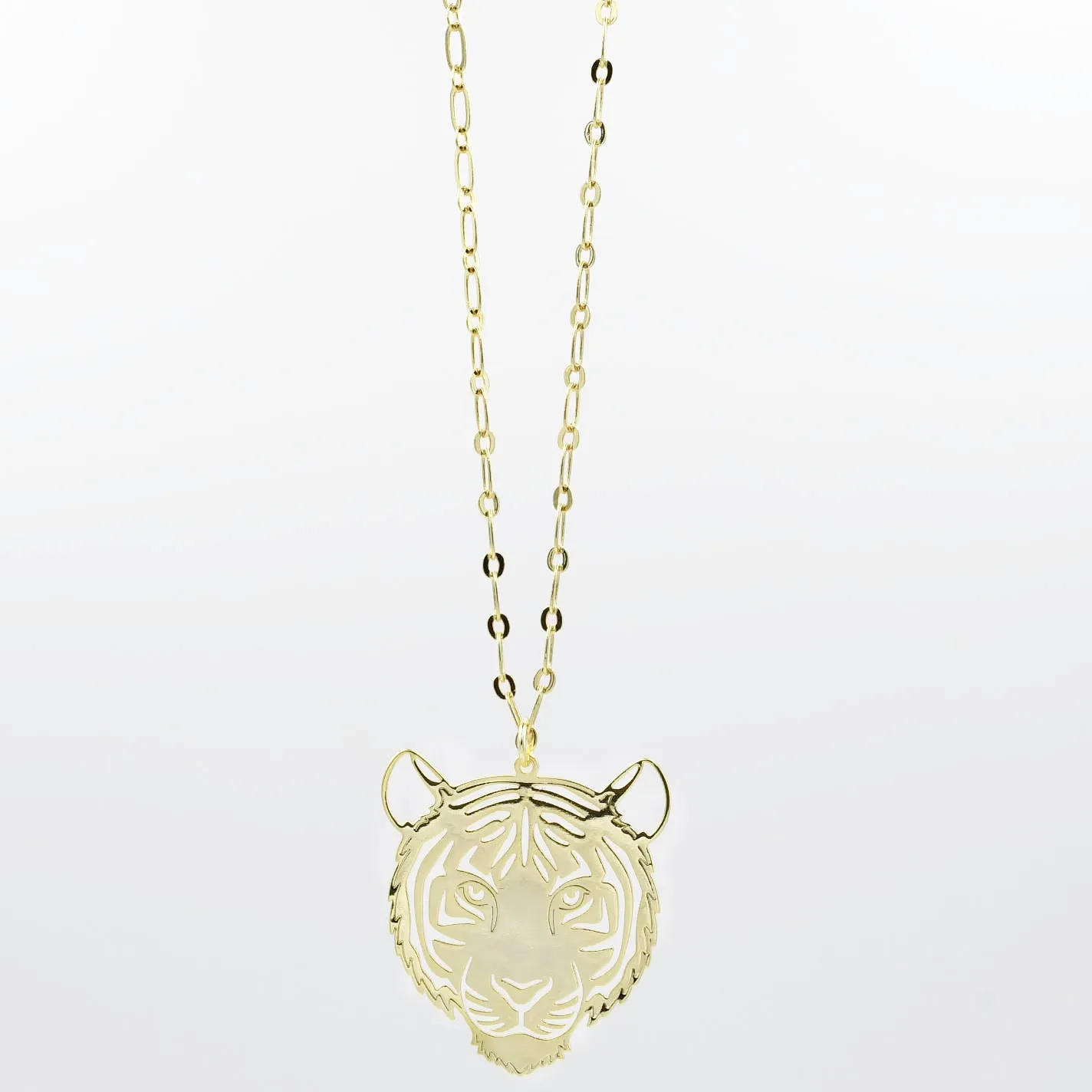 LSU Tiger Necklace Gold T30