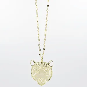 LSU Tiger Necklace Gold T30