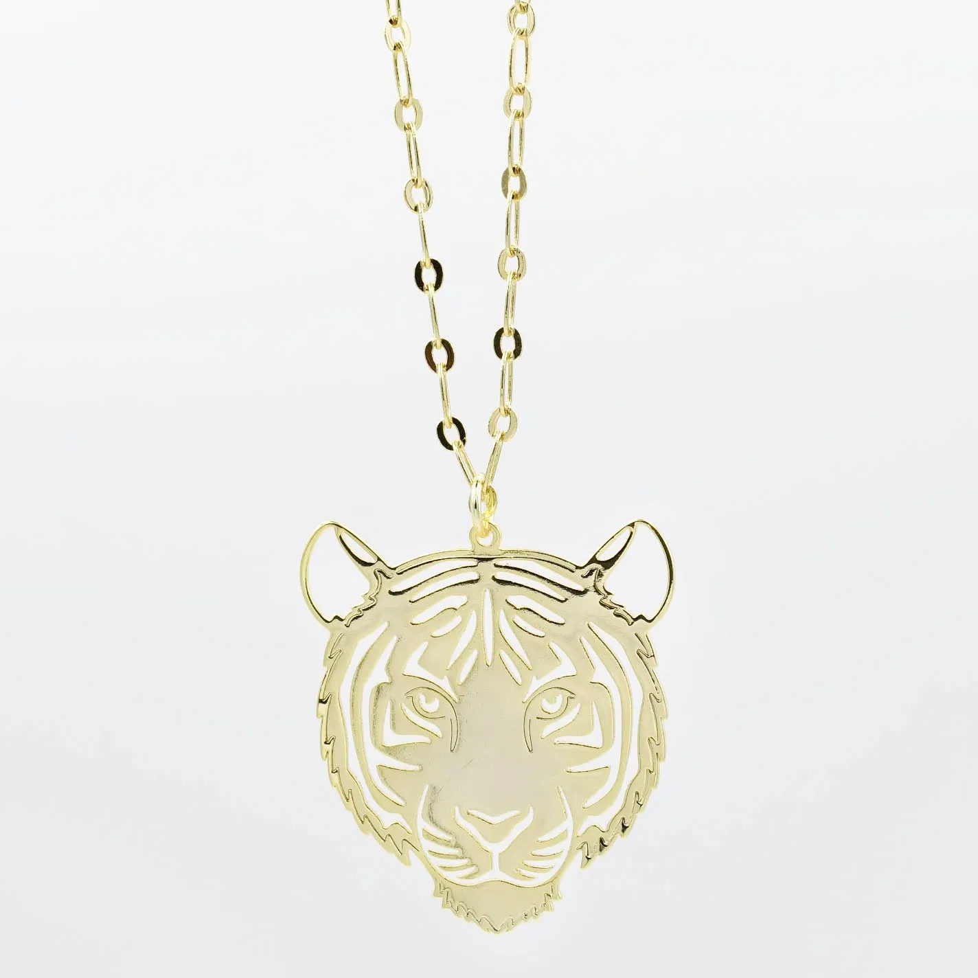 LSU Tiger Necklace Gold T30