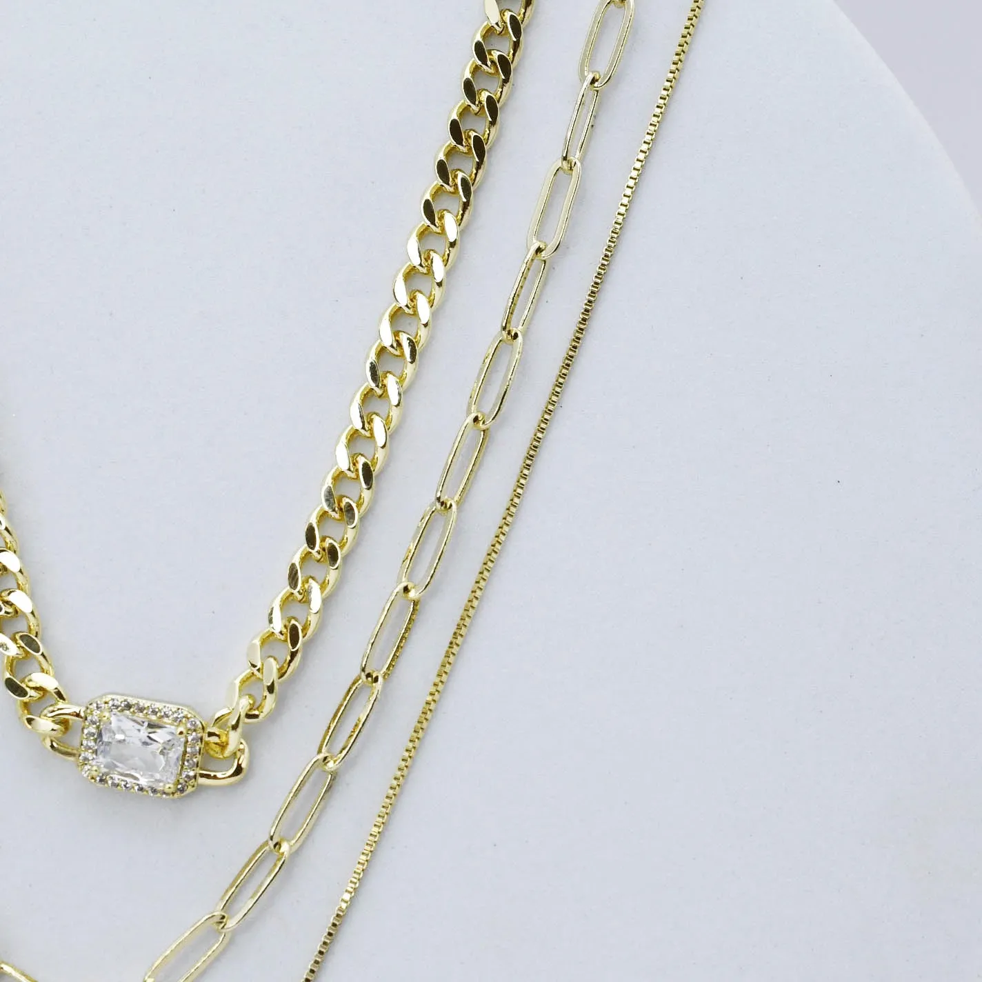 Luxe Layers Chain Necklace L2