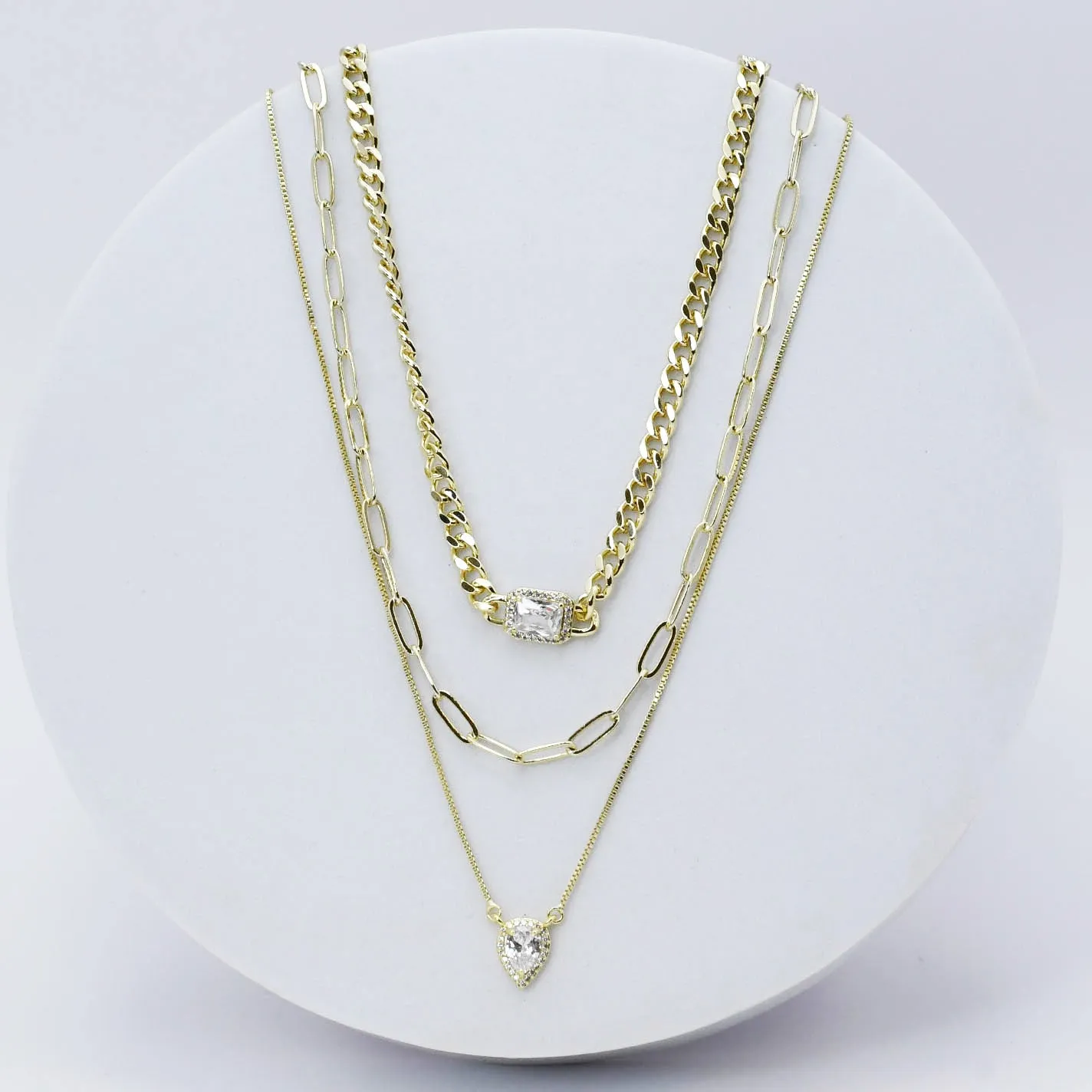 Luxe Layers Chain Necklace L2
