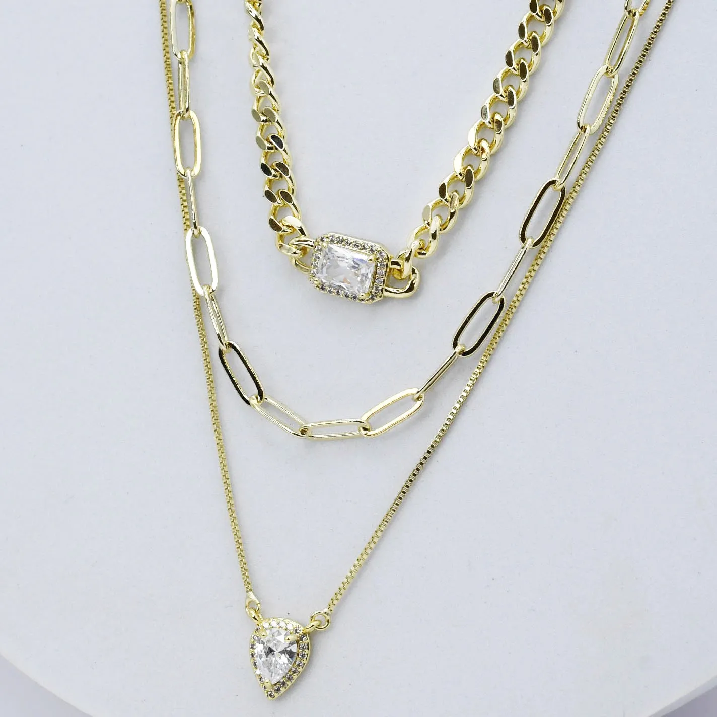 Luxe Layers Chain Necklace L2
