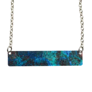 Malachite 2" Bar Necklace