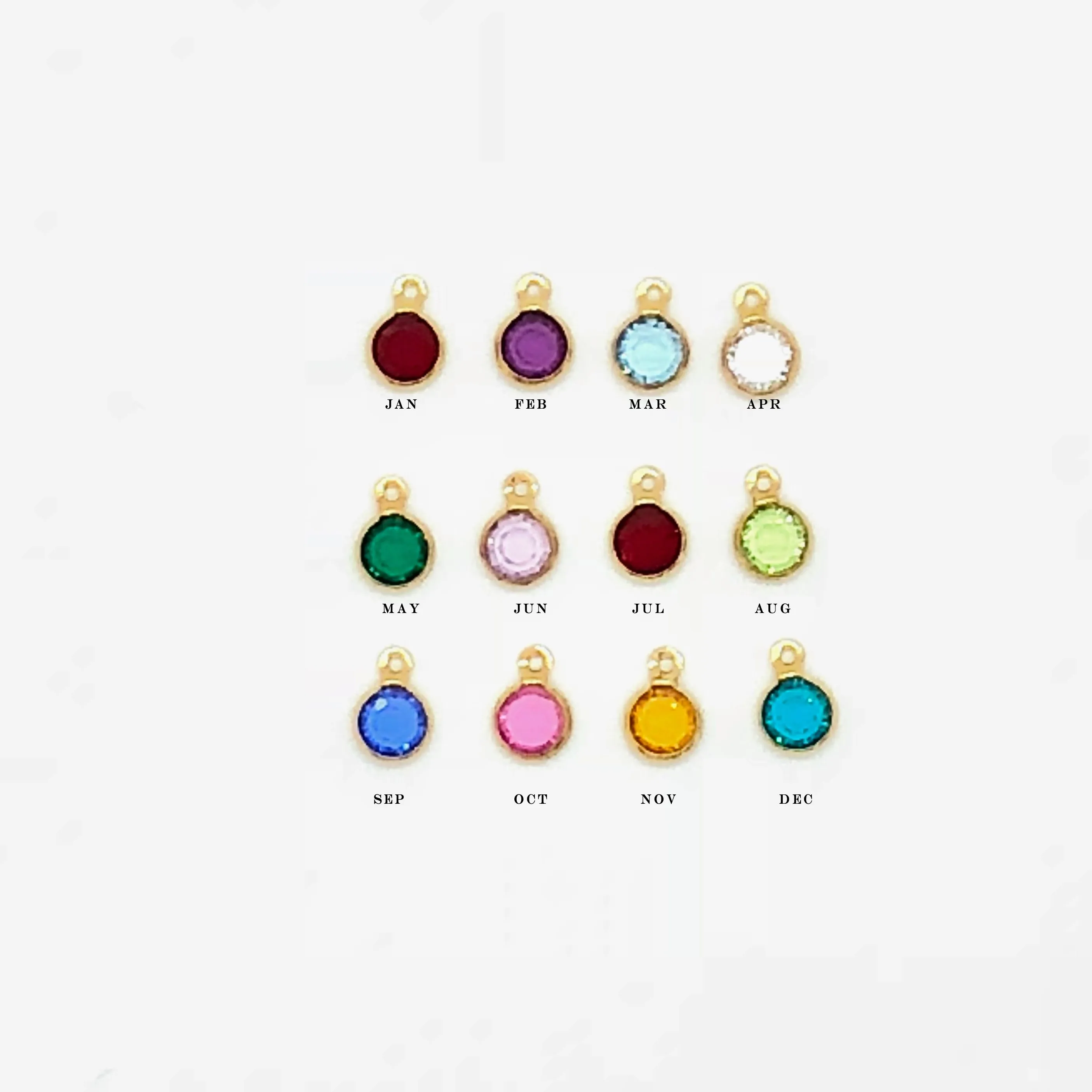 May Emerald Crystal Birthstone 14K Gold Necklace