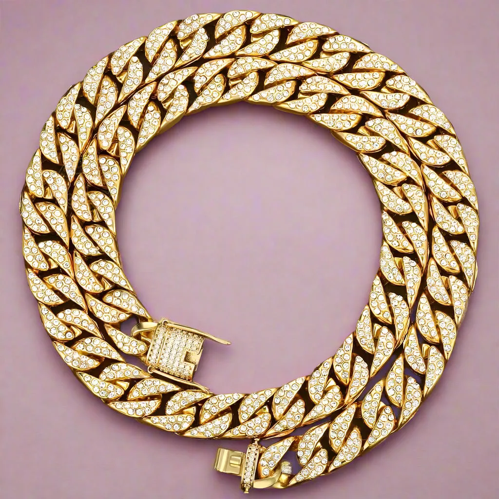 Men's Miami Cuban Link Chain Necklace