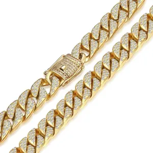 Men's Miami Cuban Link Chain Necklace