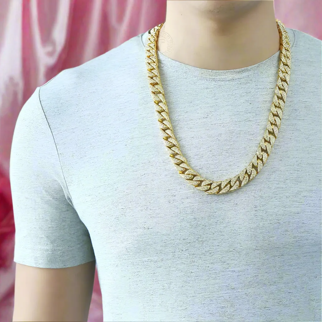 Men's Miami Cuban Link Chain Necklace
