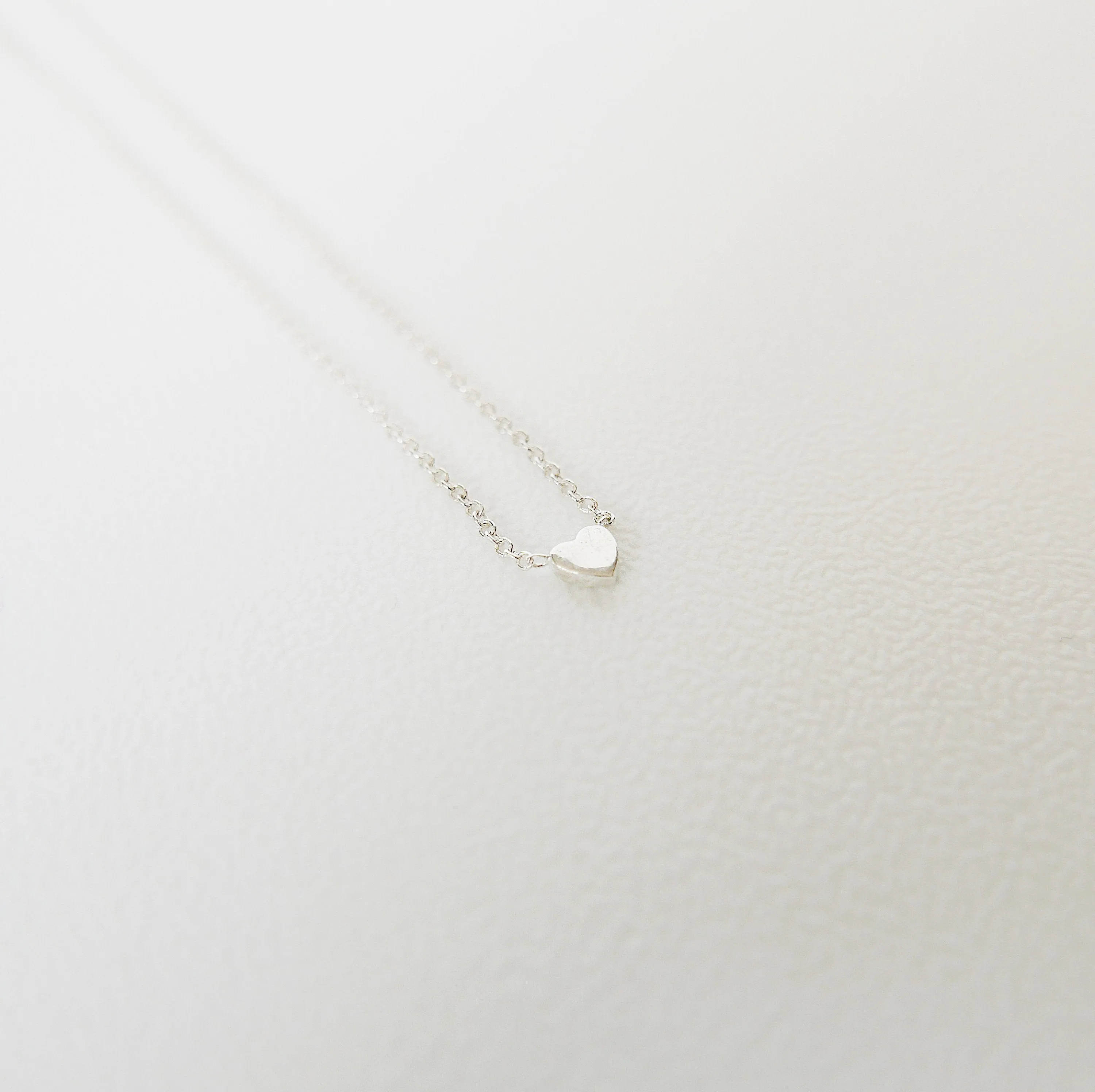 Micro Mini Heart Necklace
