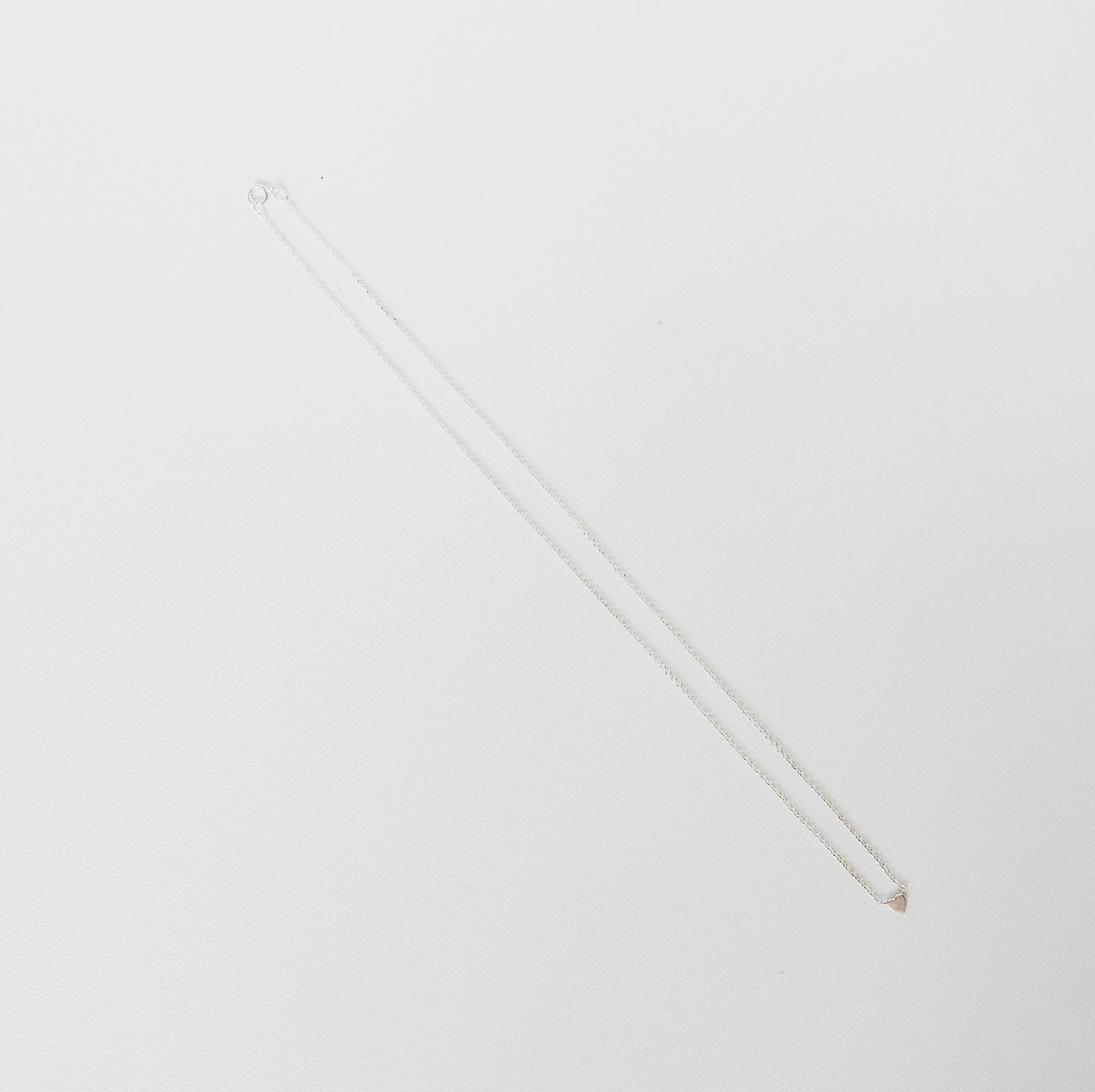Micro Mini Heart Necklace