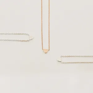 Micro Mini Heart Necklace