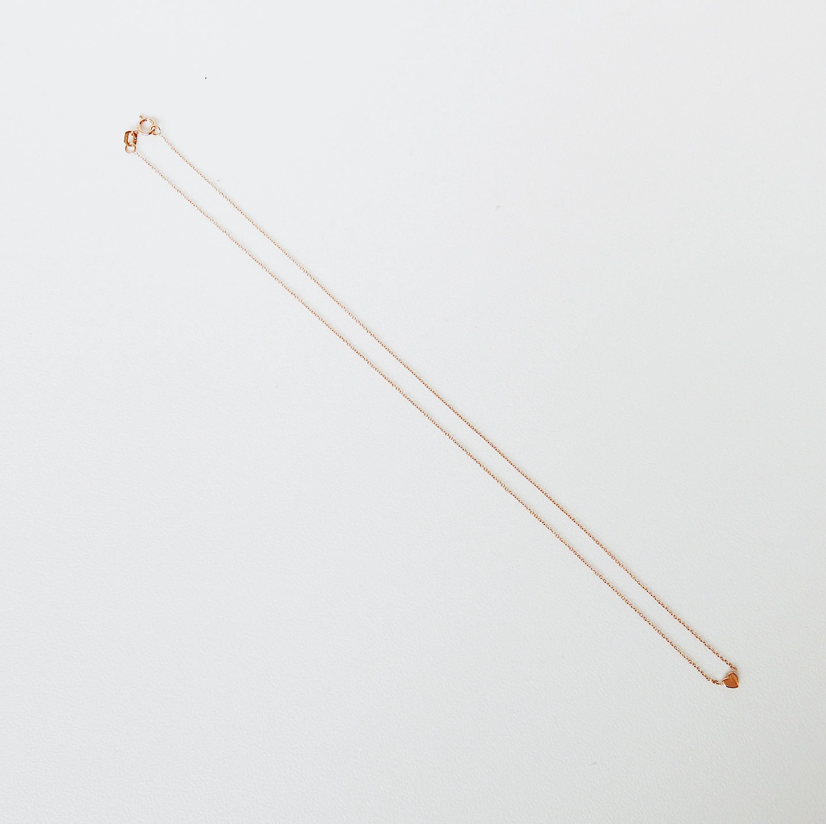Micro Mini Heart Necklace