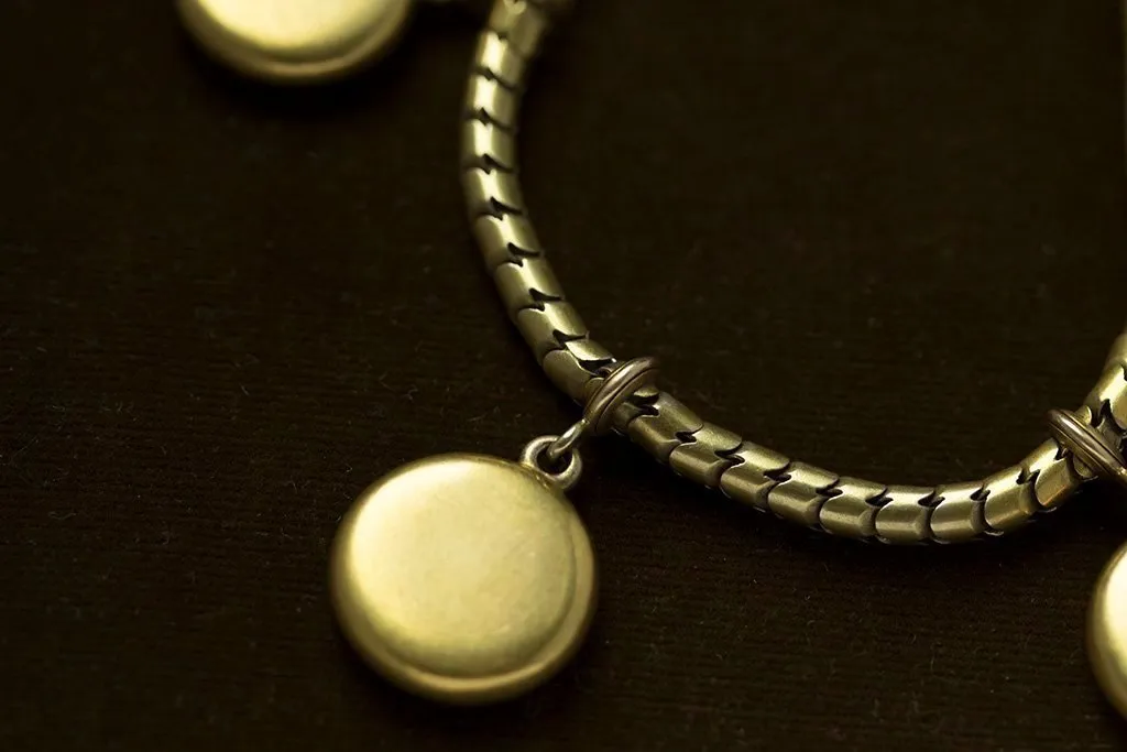 Mid-Victorian Three Locket Rope Bracelet